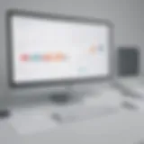 Innovative software interface showcasing advanced accounting features