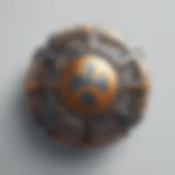 A captivating logo generated by AI reflecting modern design trends.