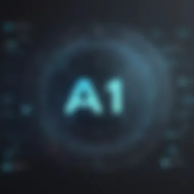 User-Friendly AI Logo Design Interface A user-friendly interface of AI logo design software showcasing features.