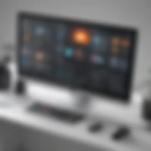 Dynamic interface of Awesun Remote Desktop showcasing multiple features