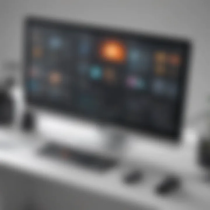 Dynamic interface of Awesun Remote Desktop showcasing multiple features