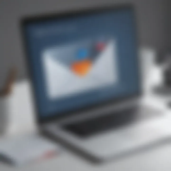 Visual representation of email campaign analytics