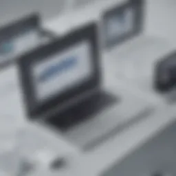 Visual representation of file syncing technology