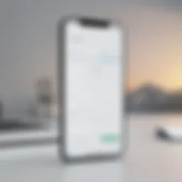 A sophisticated calendar interface displaying appointment reminders