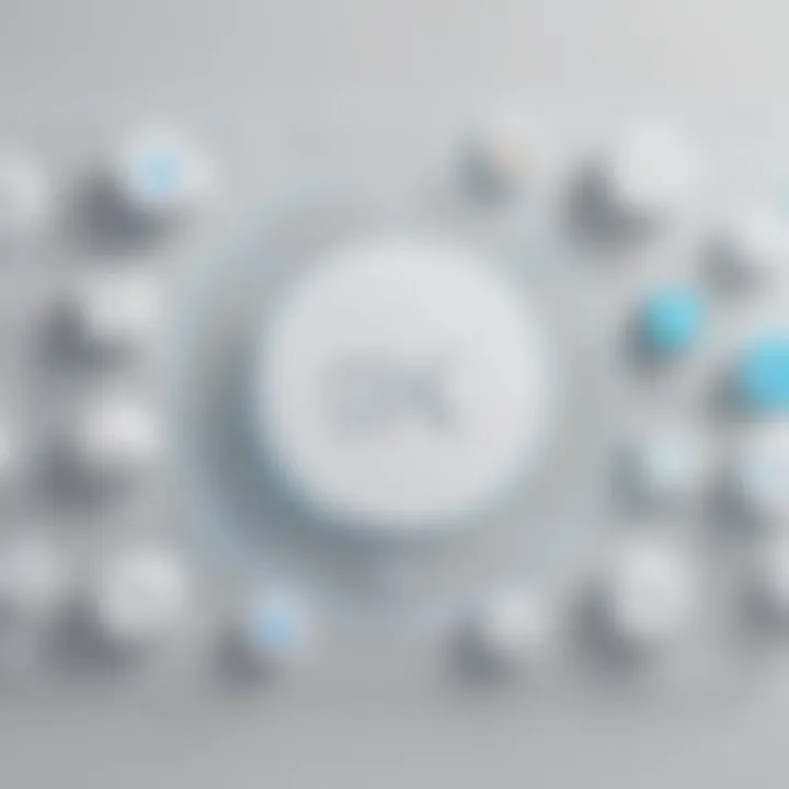 Integration symbols representing various platforms connected with Calendly