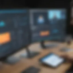 User interface of Cisco Meeting Software showcasing collaboration tools