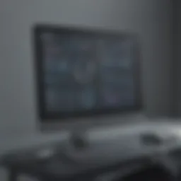 Visual representation of QMS software interface
