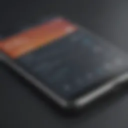 User interface of PhoneBurner highlighting key features