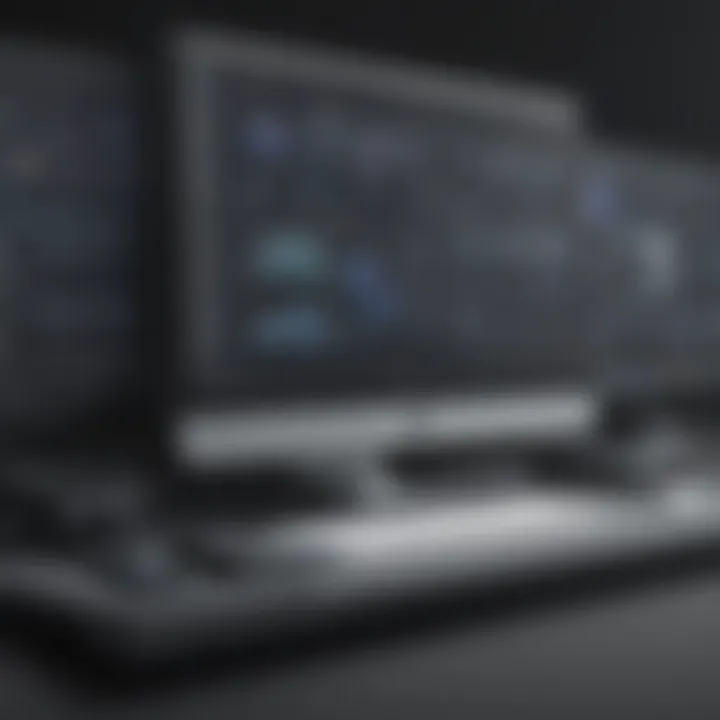 Visual representation of industry-specific applications of photo management software.
