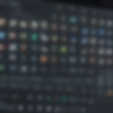 A user interface of an advanced photo management program showcasing organization tools.