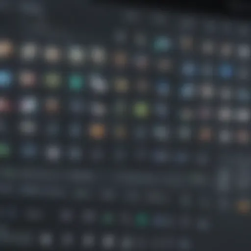 A user interface of an advanced photo management program showcasing organization tools.