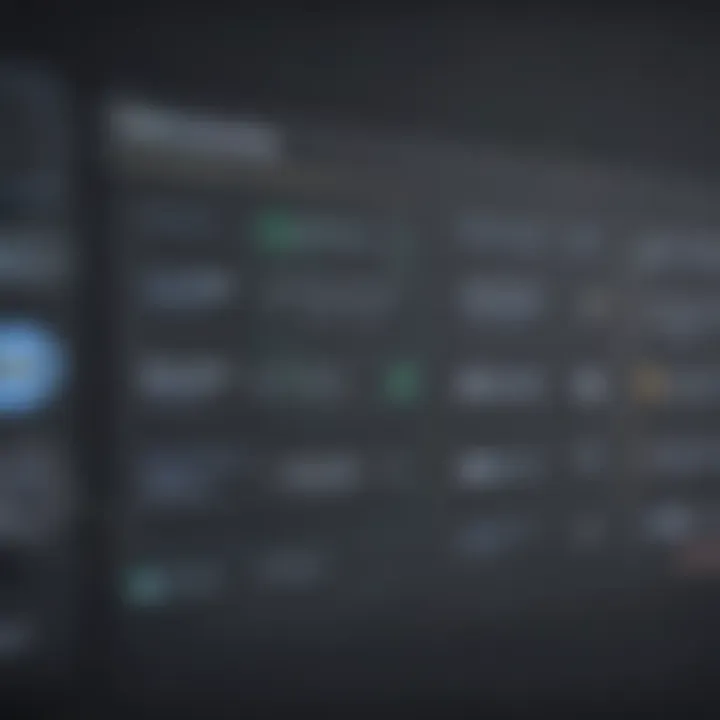Comparison chart of various streaming software
