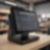 Modern point of sale system in a retail environment