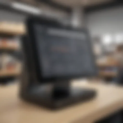 Modern point of sale system in a retail environment