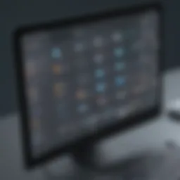 User interface of the Egnyte app showcasing file sharing features