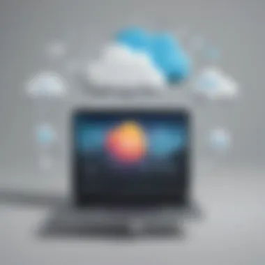 An illustration depicting the advantages of using Expense Cloud for financial management