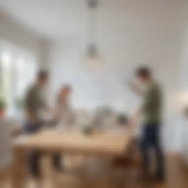 Team collaborating using Houzz Pro software