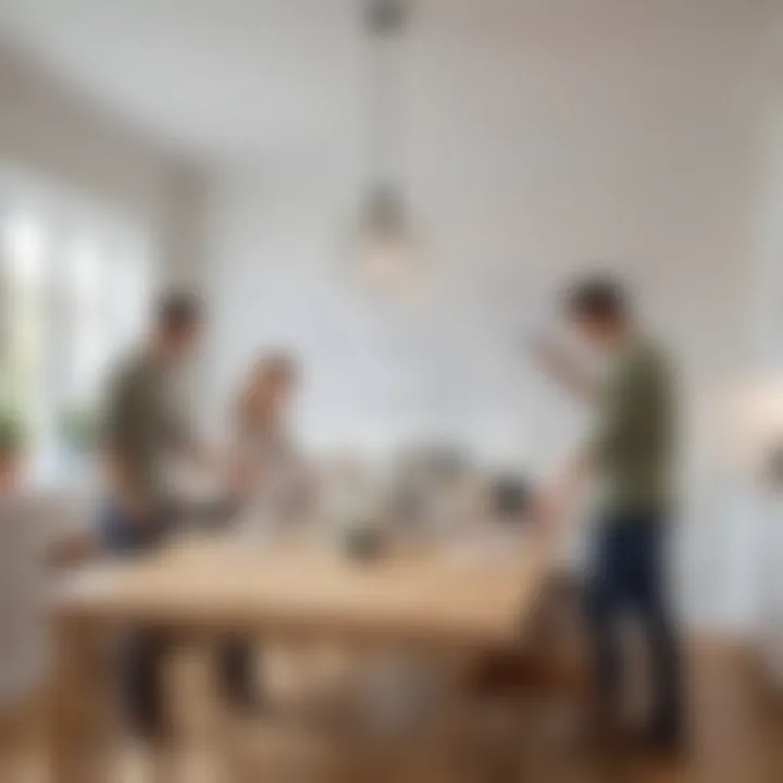 Team collaborating using Houzz Pro software