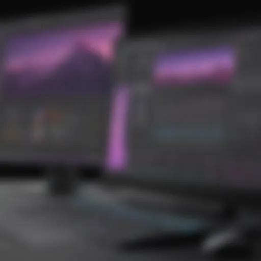 A sleek interface of Premiere Pro Online showcasing its editing tools
