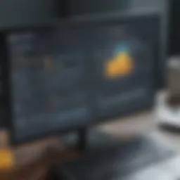 Visual representation of SAP data quality tools