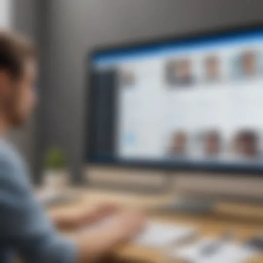 TeamViewer interface showcasing online meeting features