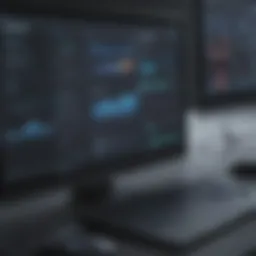 Overview of financial software interface
