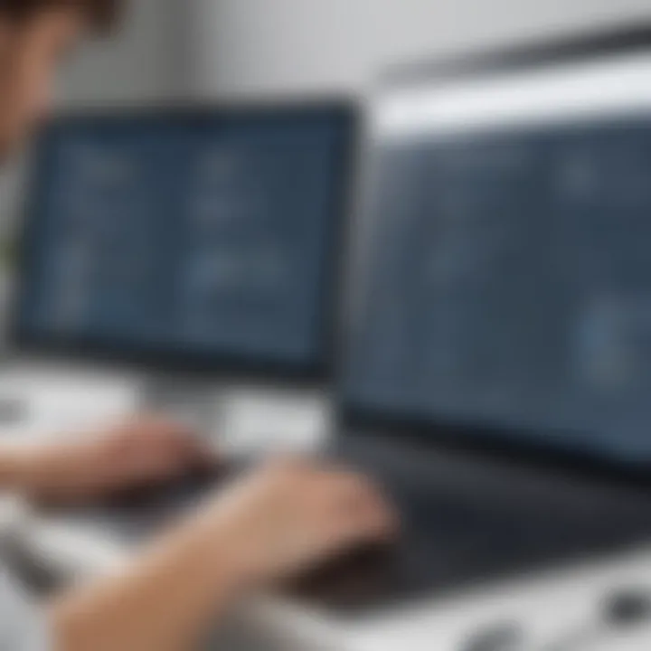 User-friendly interface of a volunteer management platform