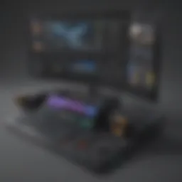 User interface of Vmix Call showcasing video layout options