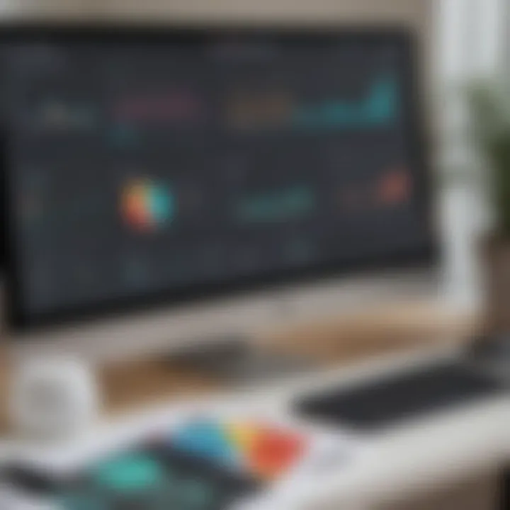 User interface of Zoho CRM Professional Edition showcasing dashboard analytics