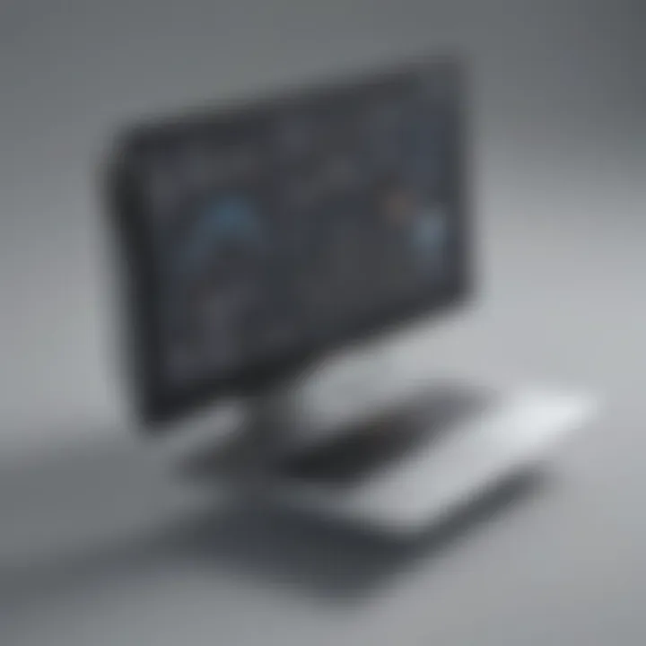User interface design highlighting usability aspects