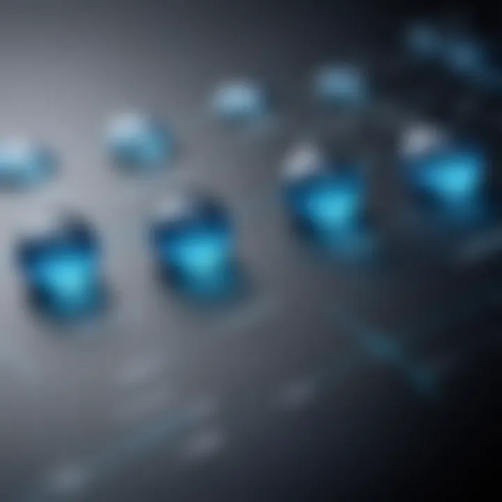 Diagram showing features of DigitalOcean droplets