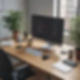 A digital workspace showcasing Slack and Miro integration.