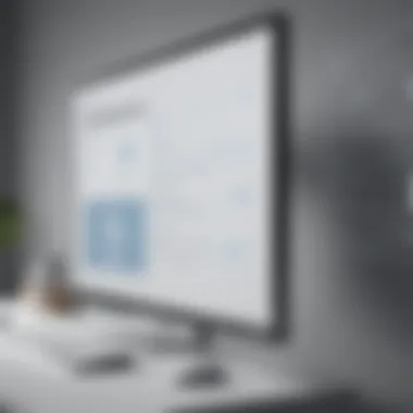 Exploring the User Interface of Library Management Software User interface of library management software showcasing various features.