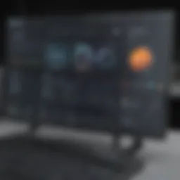 Linxup software interface showcasing dashboard features