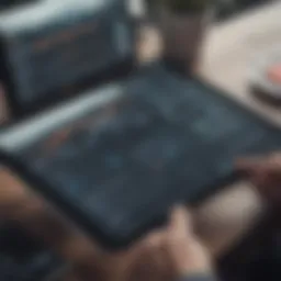 Streamyard interface on iPad showcasing screen sharing features