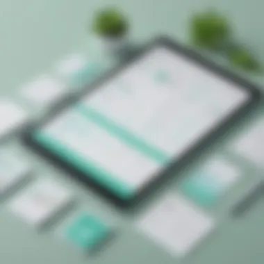 Budgeting Tools in Mint Visual representation of budgeting tools in Mint
