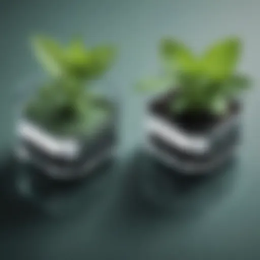 A side-by-side feature comparison of Mint and Personal Capital
