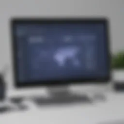 Overview of NordVPN interface showcasing user-friendly design