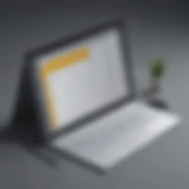 Dynamic Note-Making Software Interface Dynamic interface showcasing note-making features