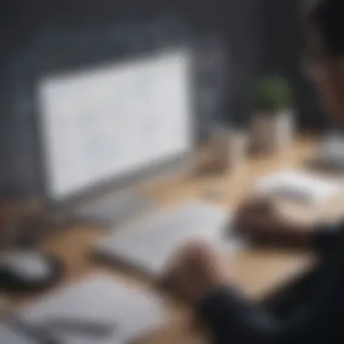 Boosting Productivity with Note-Making Illustration of enhanced productivity through organization