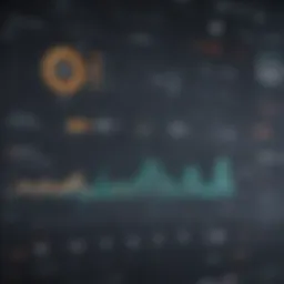 A sophisticated dashboard showcasing inventory metrics