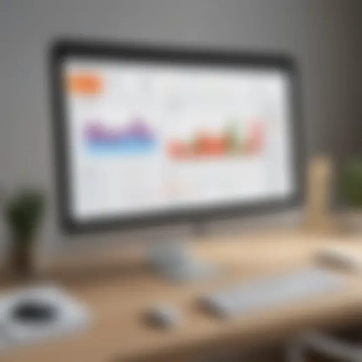 User dashboard of Quicken finance software showcasing financial data.