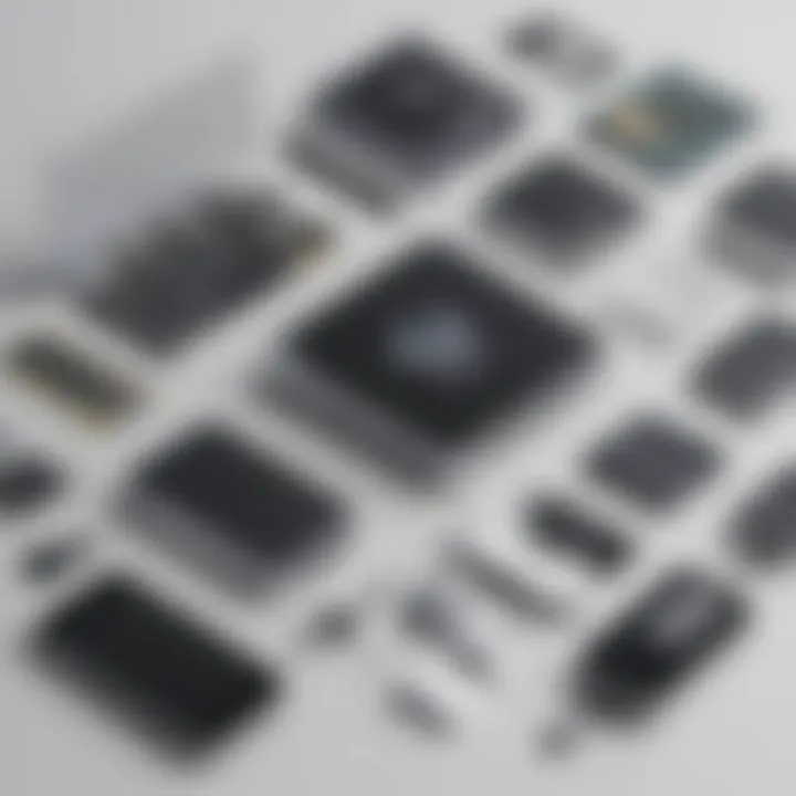 Graphic illustrating supported devices for Recoverit