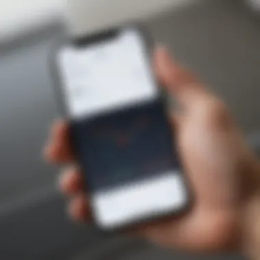 Time Tracking Features in Replicon Mobile App Visualization of time tracking features within the app