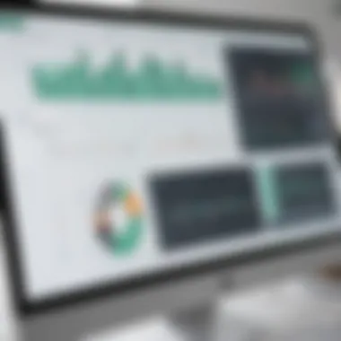 Financial Analytics Dashboard Dashboard of Sage Business Cloud Accounting showcasing financial analytics