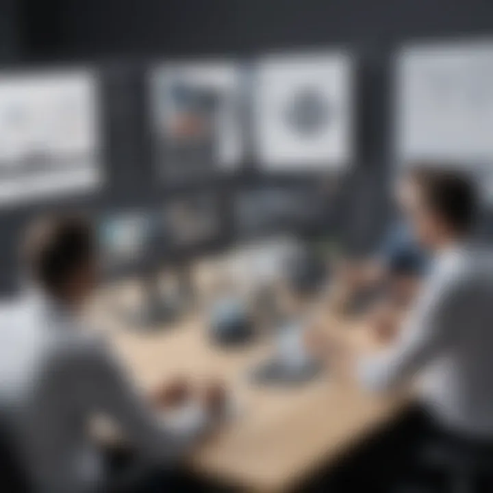 Team collaboration using screen recording tools during a meeting