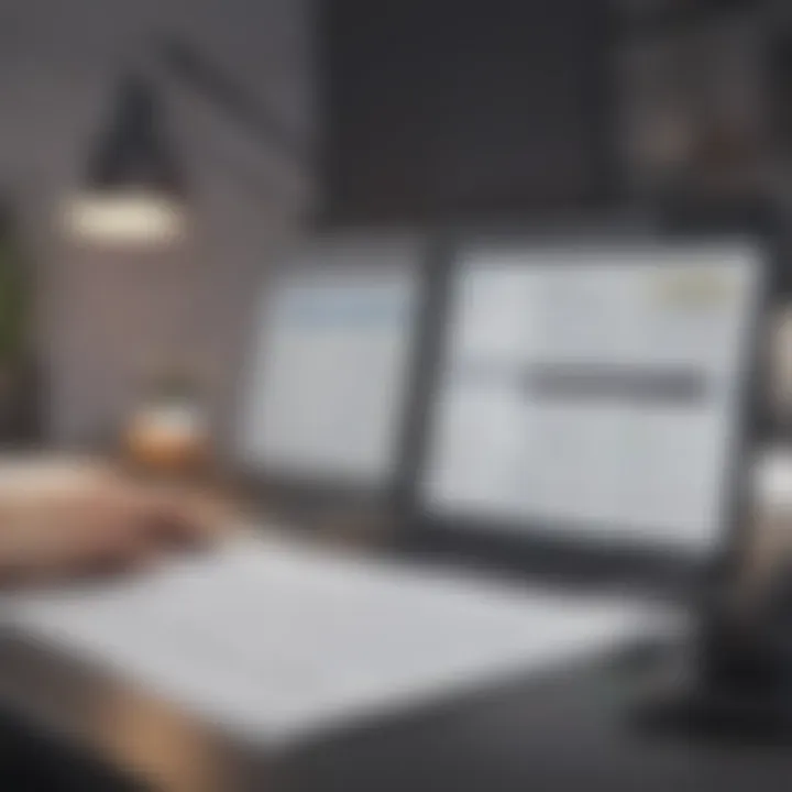 Visual representation of document collaboration features