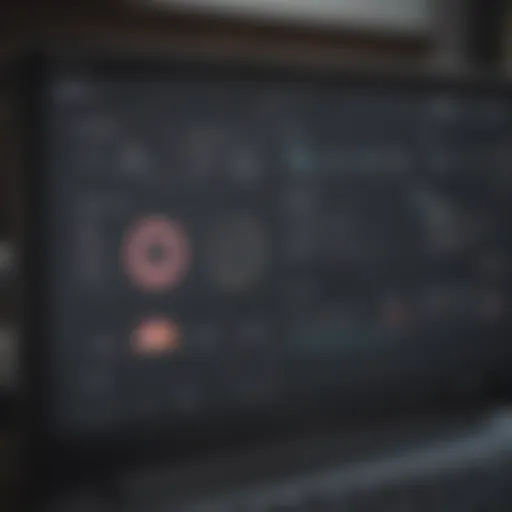 User dashboard showcasing Shelby Church Management Software features