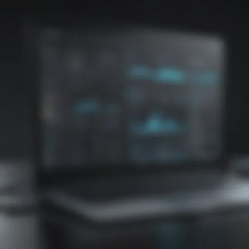 Visual representation of SkuVault's dashboard interface