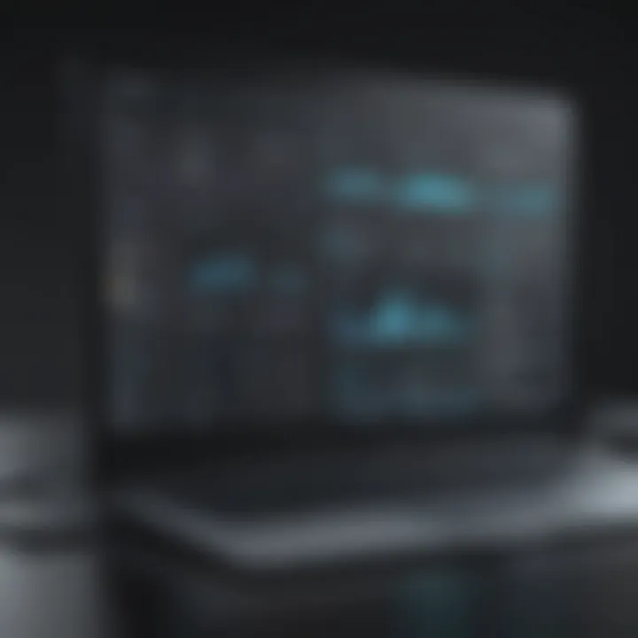 Visual representation of SkuVault's dashboard interface